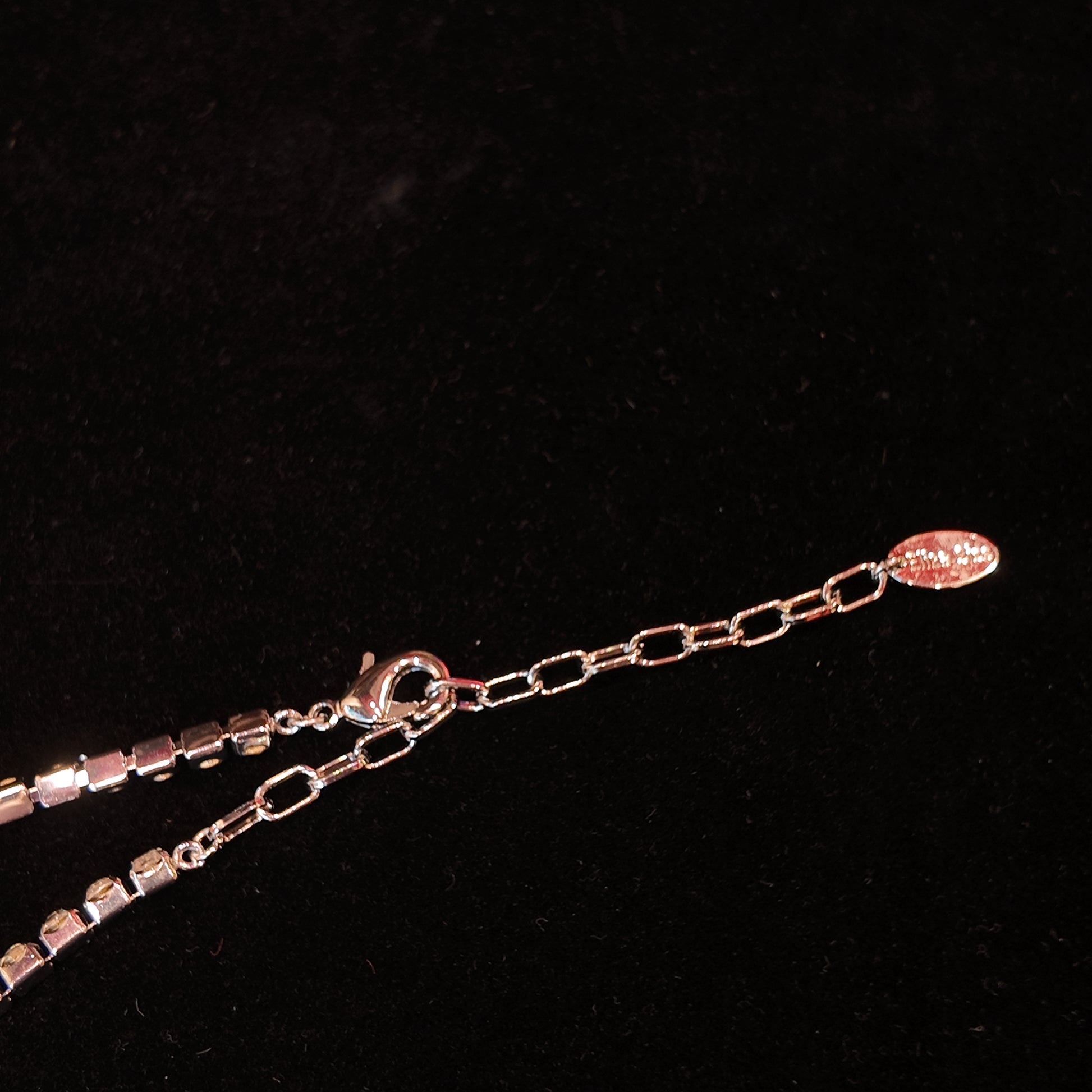 "Sky Gate" Holy Adornment Necklace | Starlight Blue Crystal Matrix | Gold-Plated Teardrop Pearls | Byzantine Mysterious Relic